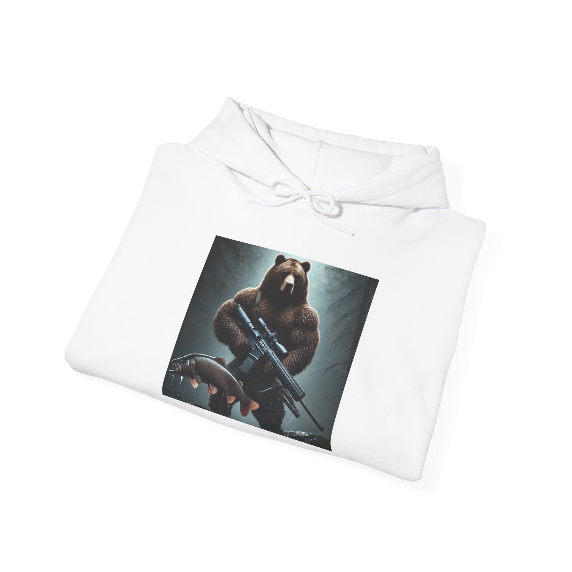 Bear Hunting Unisex Hoodie - Widaker Nickolas Design