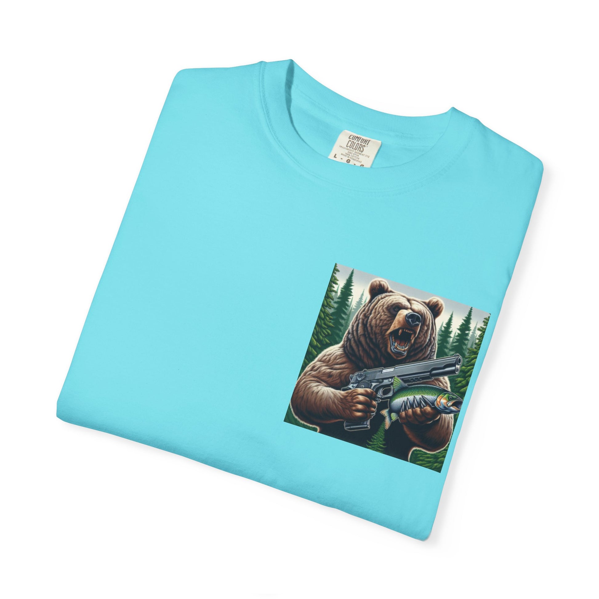 THE BEAR Unisex Garment-Dyed T-shirt