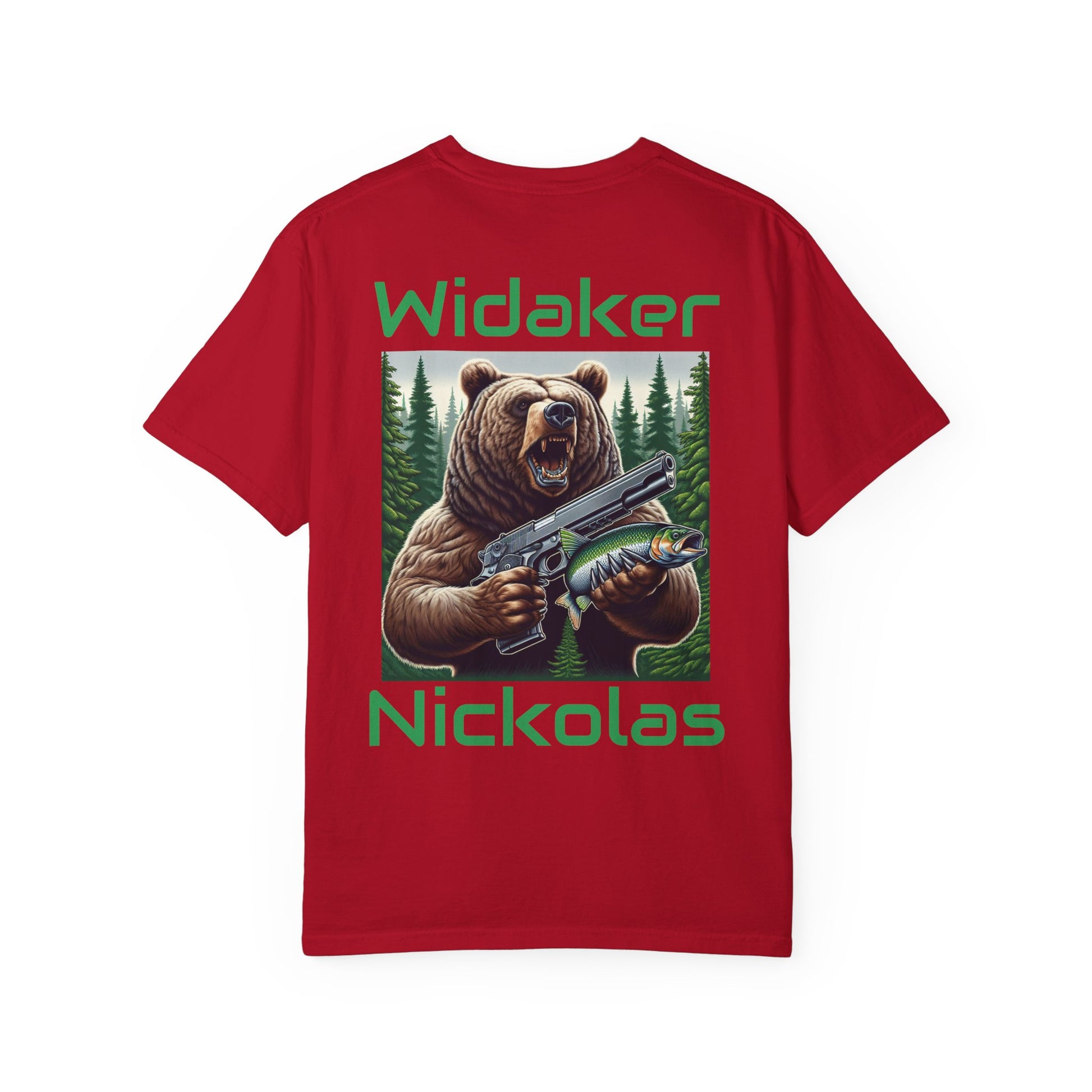 THE BEAR Unisex Garment-Dyed T-shirt