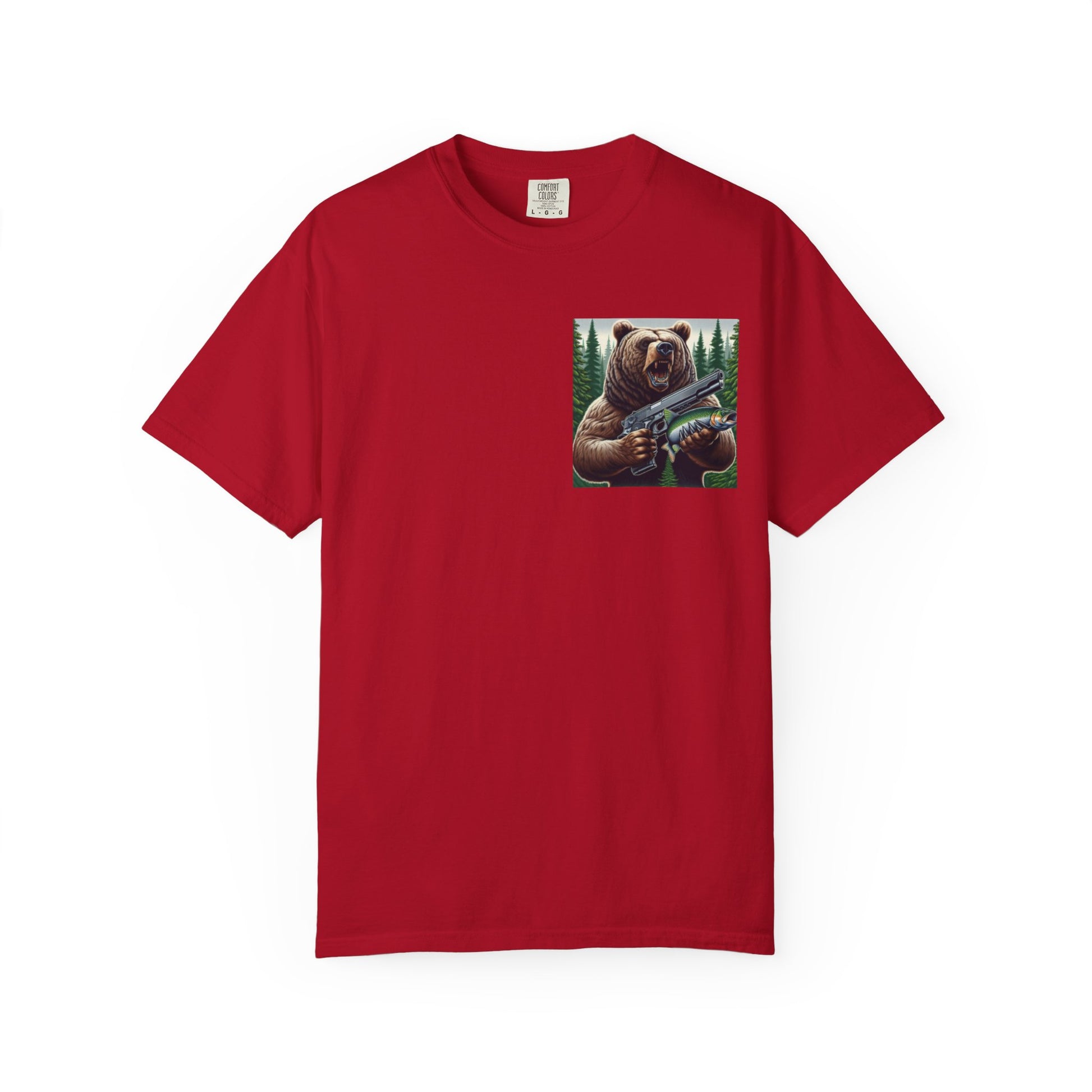 THE BEAR Unisex Garment-Dyed T-shirt