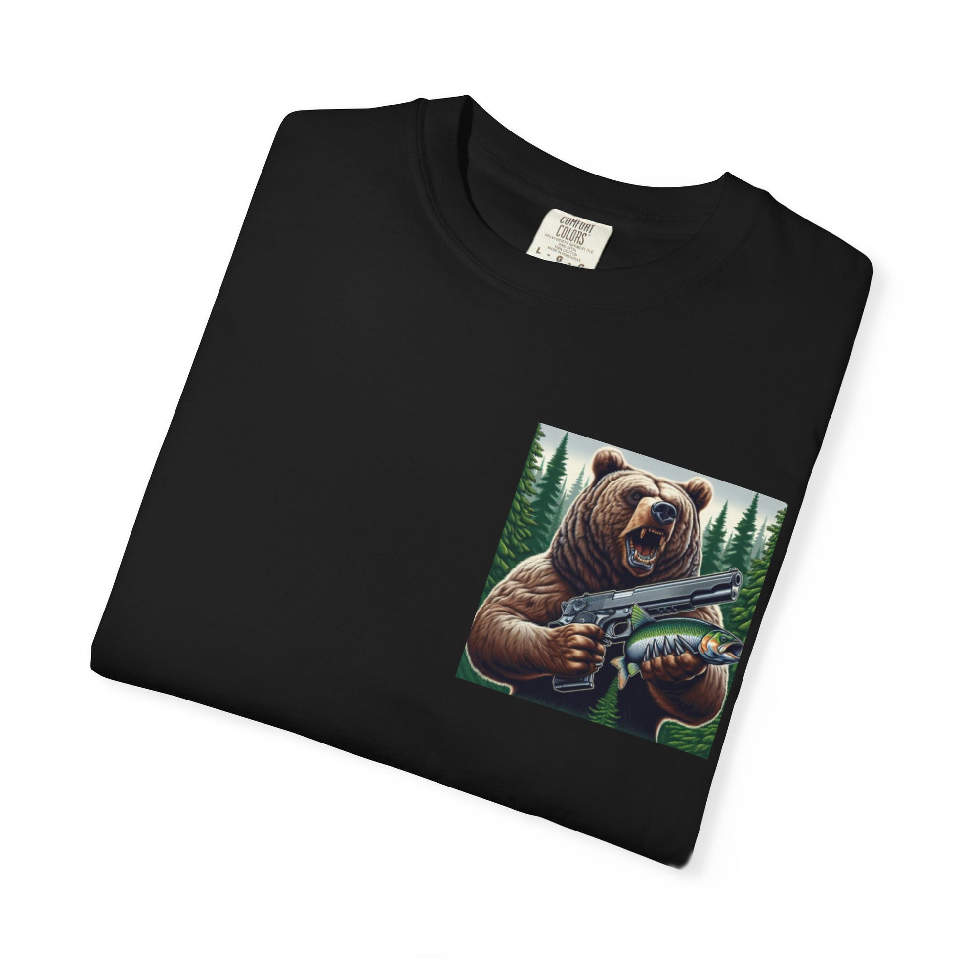 THE BEAR Unisex Garment-Dyed T-shirt