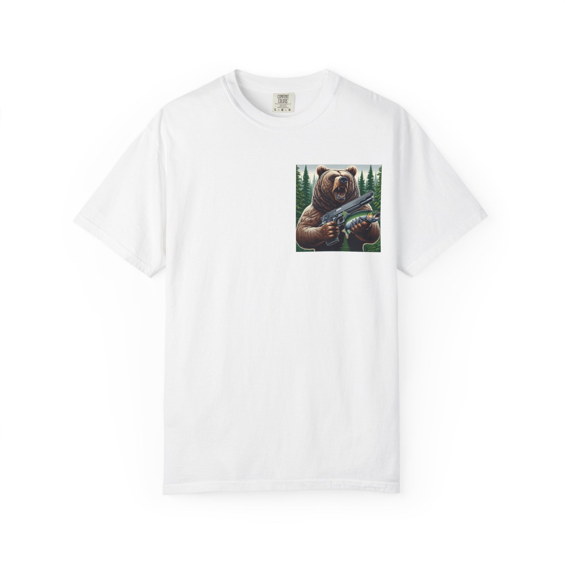 THE BEAR Unisex Garment-Dyed T-shirt