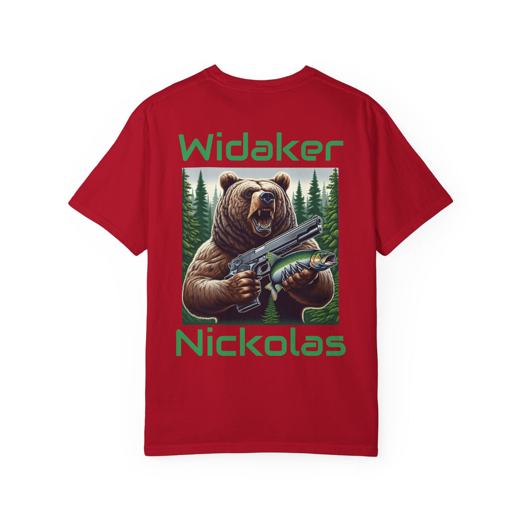 THE BEAR Unisex Garment-Dyed T-shirt