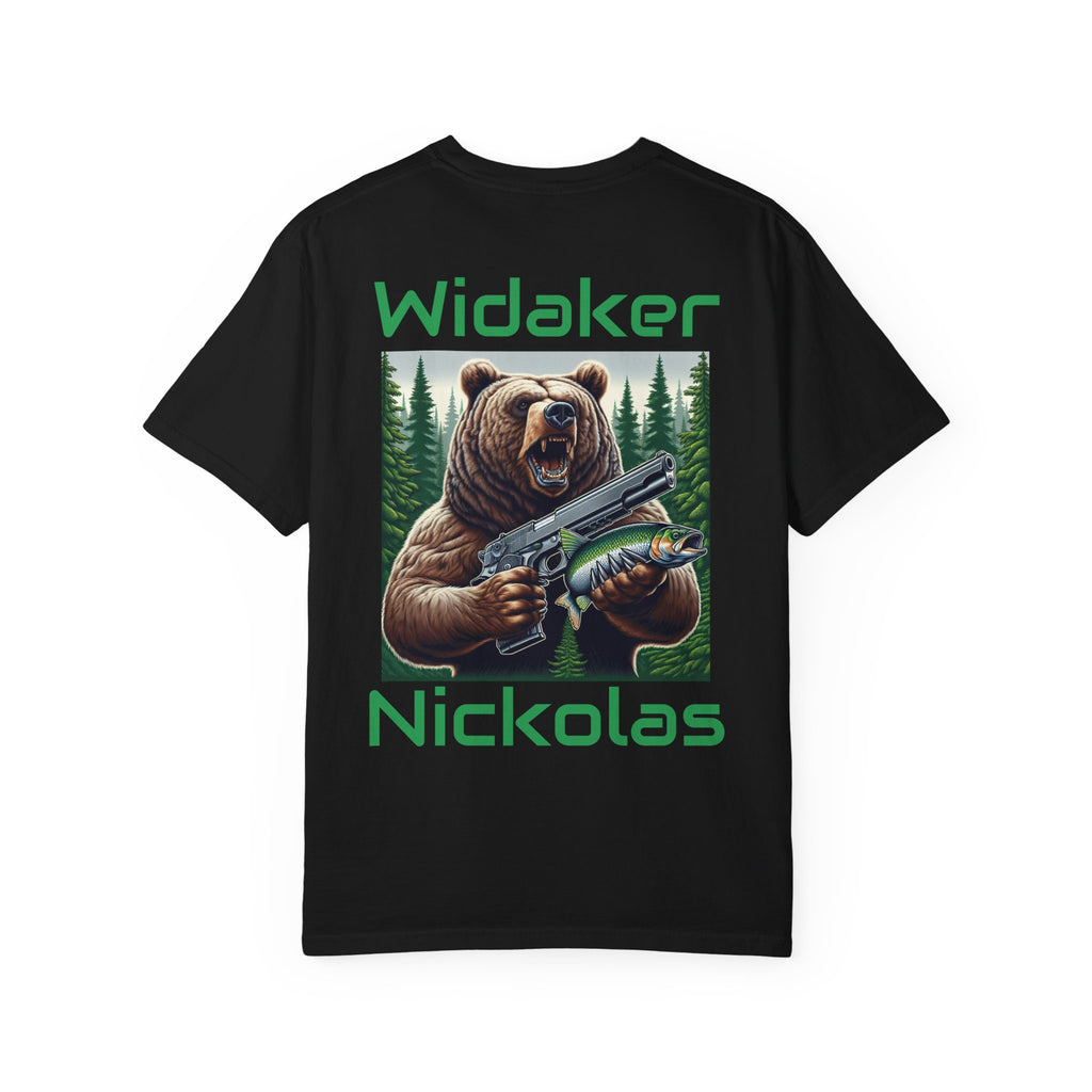 THE BEAR Unisex Garment-Dyed T-shirt