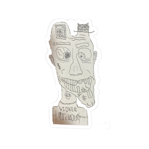 Widaker Nickolas LOGO Sticker