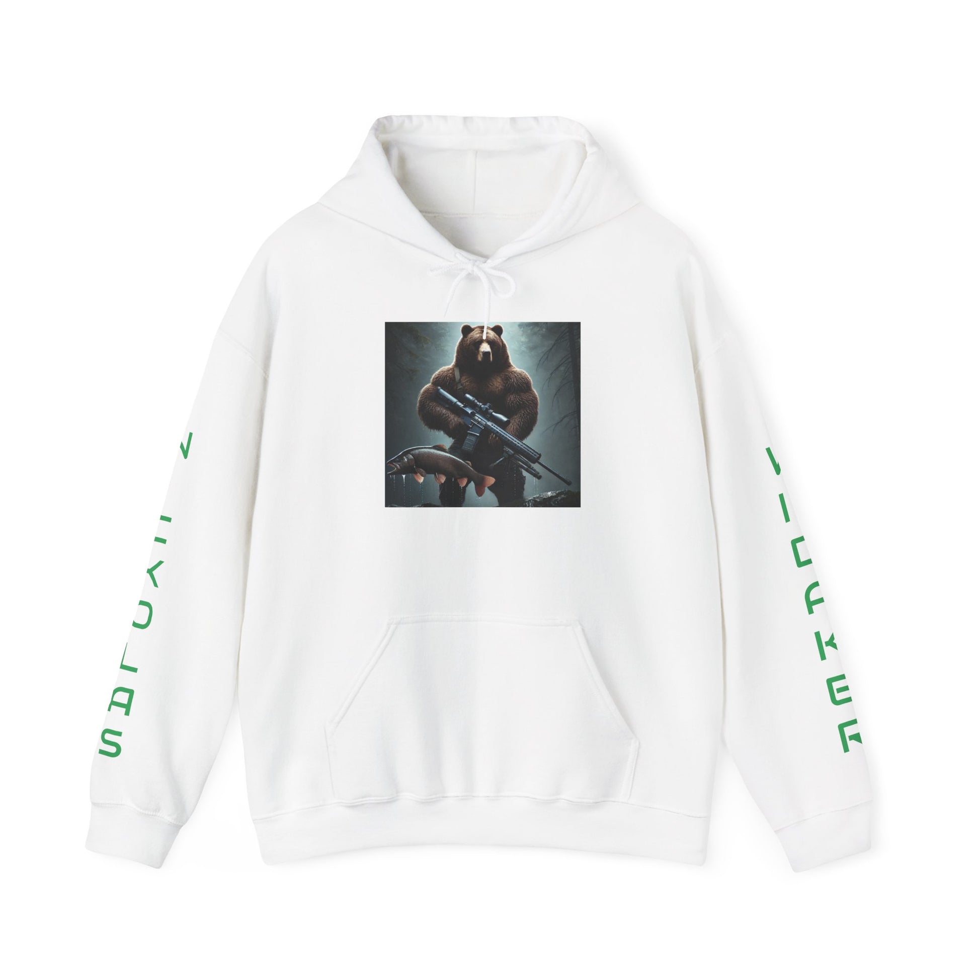 Bear Hunting Unisex Hoodie - Widaker Nickolas Design