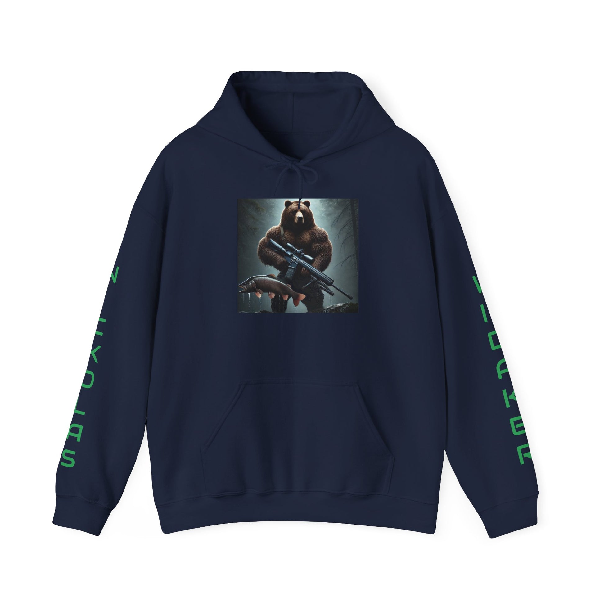 Bear Hunting Unisex Hoodie - Widaker Nickolas Design