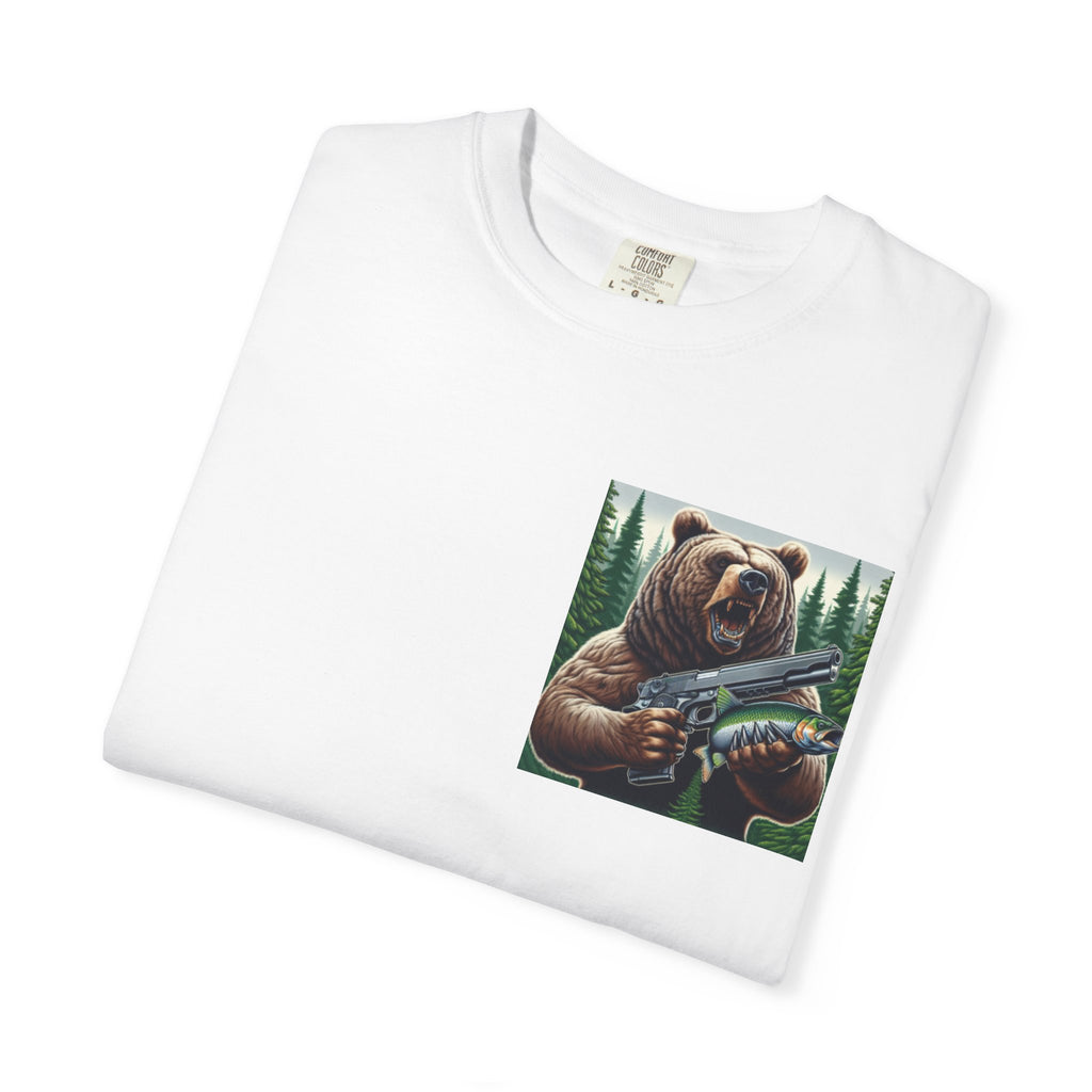 THE BEAR Unisex Garment-Dyed T-shirt