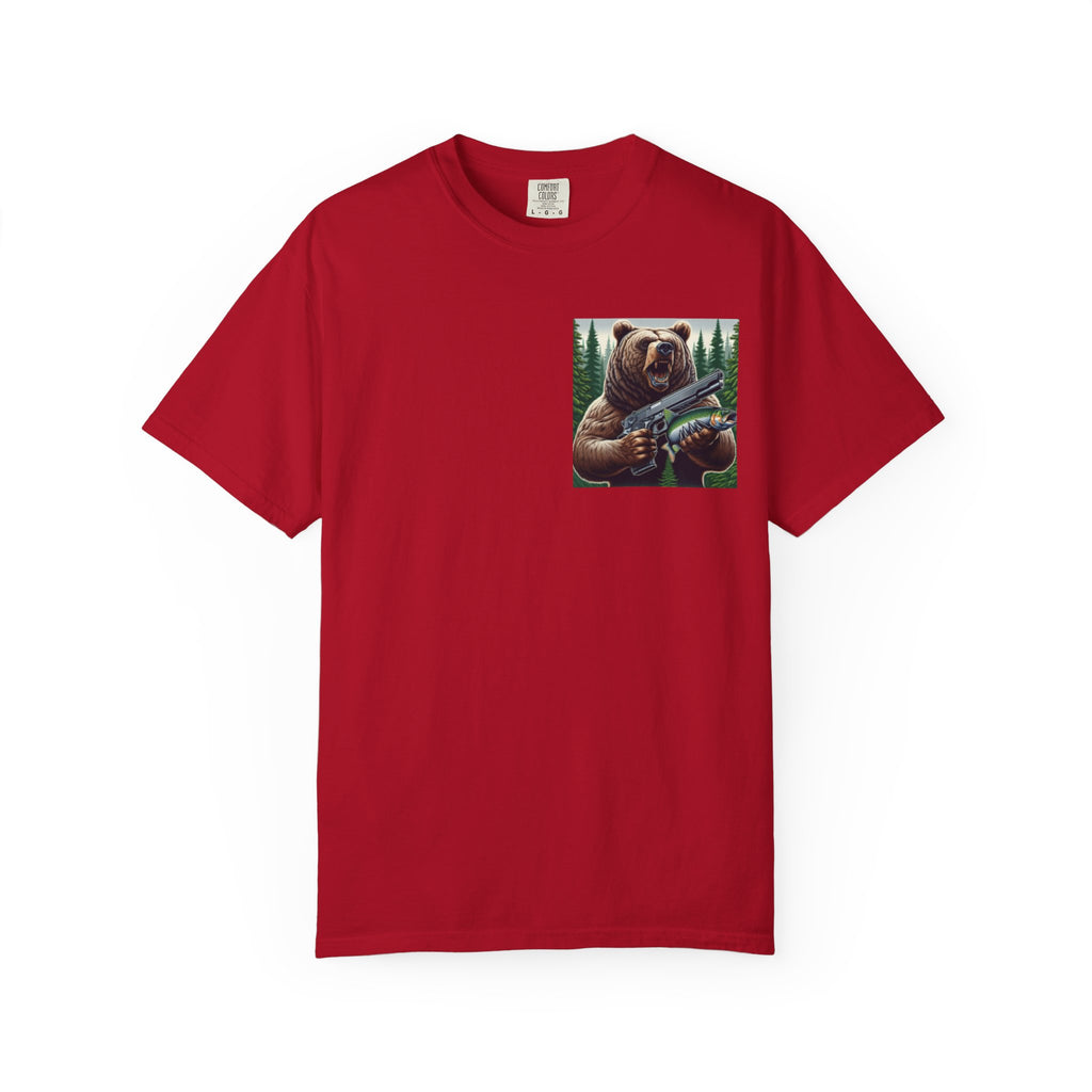 THE BEAR Unisex Garment-Dyed T-shirt