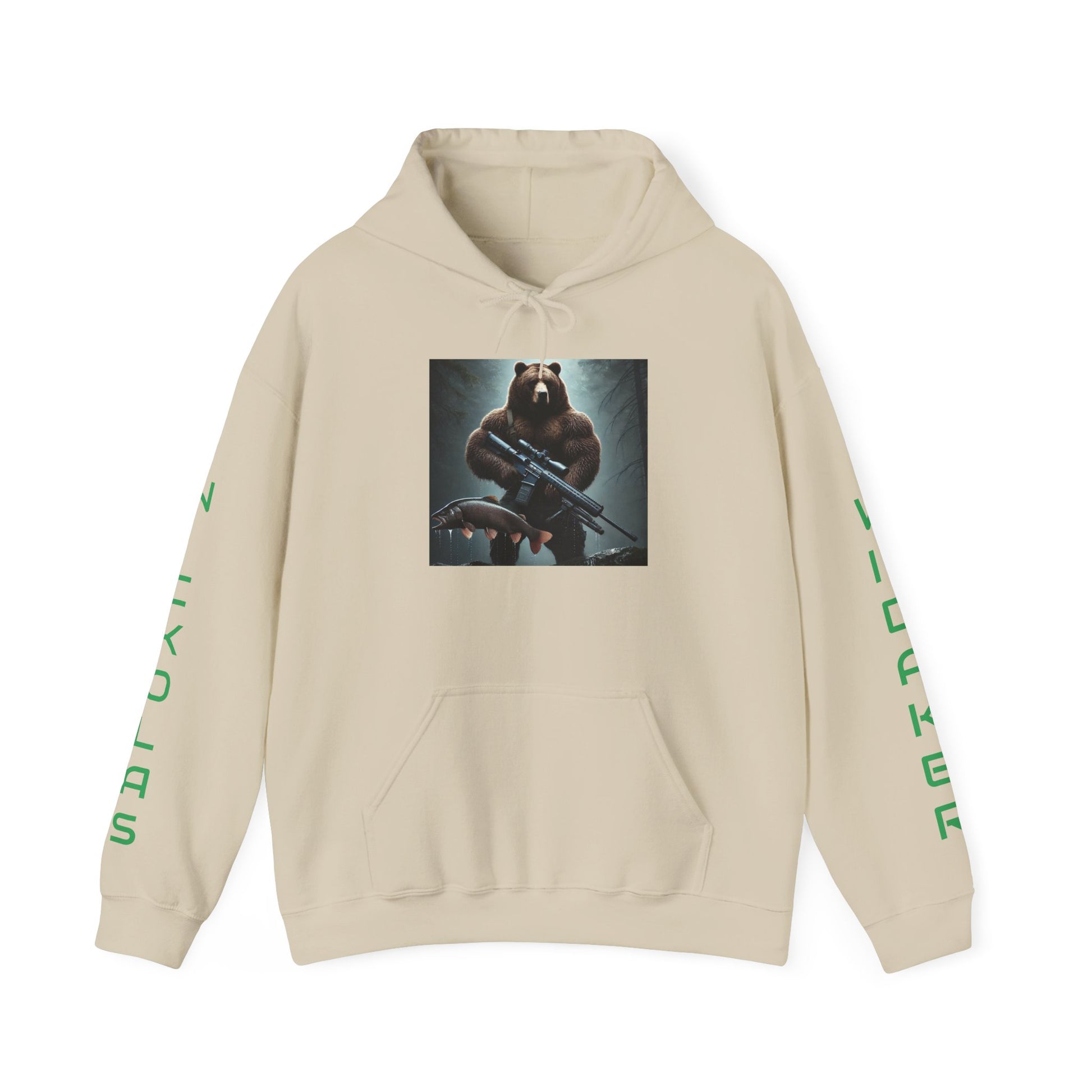 Bear Hunting Unisex Hoodie - Widaker Nickolas Design