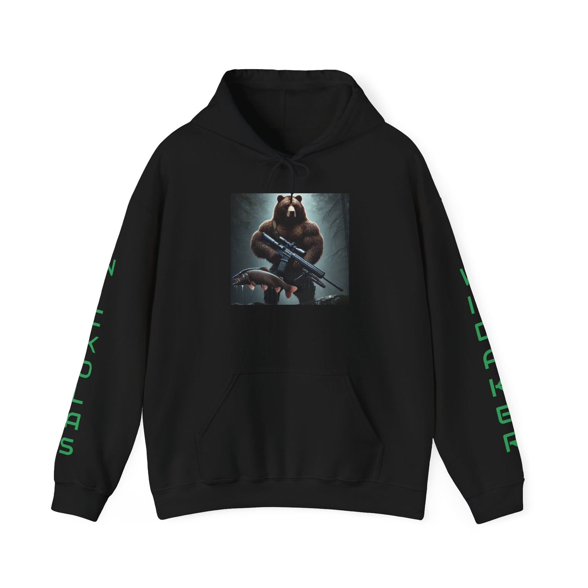 Bear Hunting Unisex Hoodie - Widaker Nickolas Design