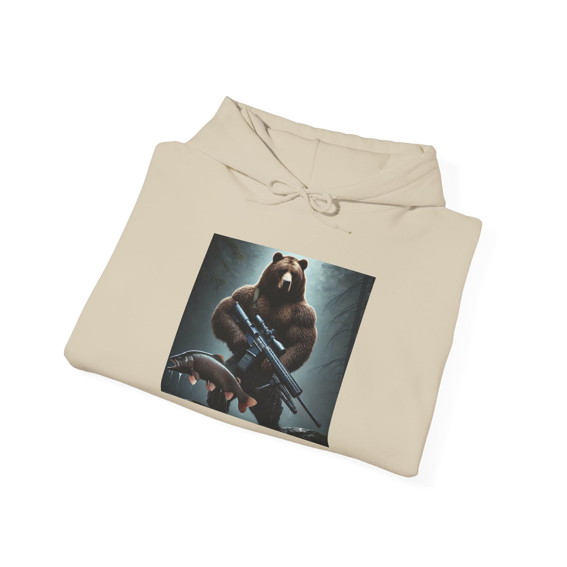 Bear Hunting Unisex Hoodie - Widaker Nickolas Design