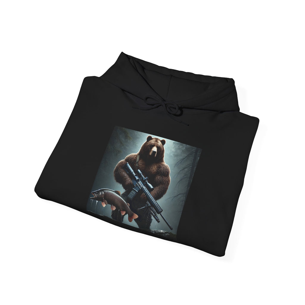 Bear Hunting Unisex Hoodie - Widaker Nickolas Design