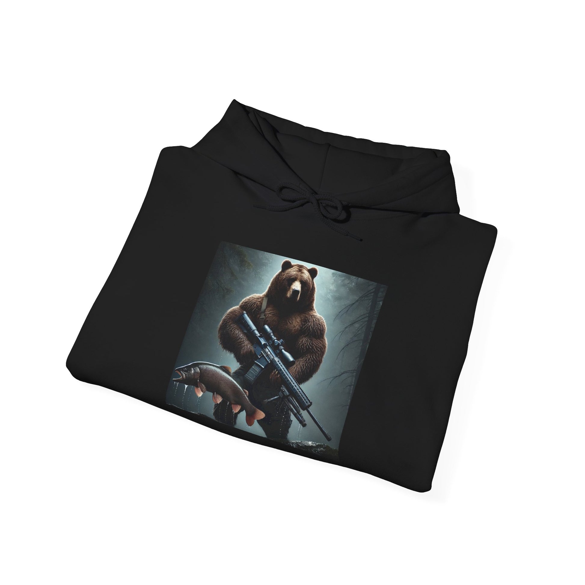 Bear Hunting Unisex Hoodie - Widaker Nickolas Design