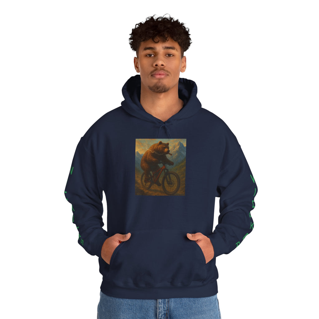 Bear Hunting Unisex Hoodie - Widaker Nickolas Design
